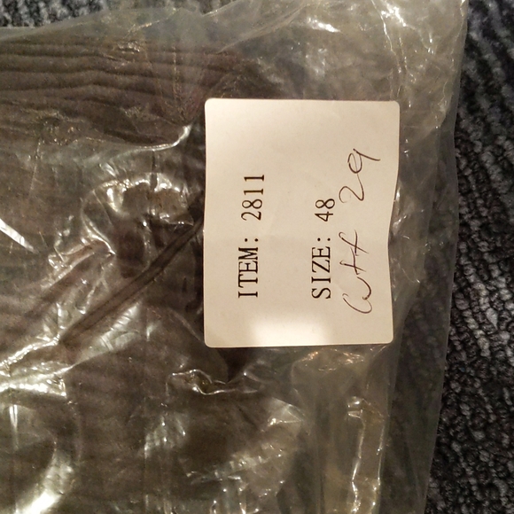J Peterman Company size 48 Corduroy pants in dark  brown. - Picture 3 of 3